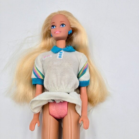 1994 Style Tennis Barbie Doll 12291 Mattel Original Outfit Read - Picture 14 of 16